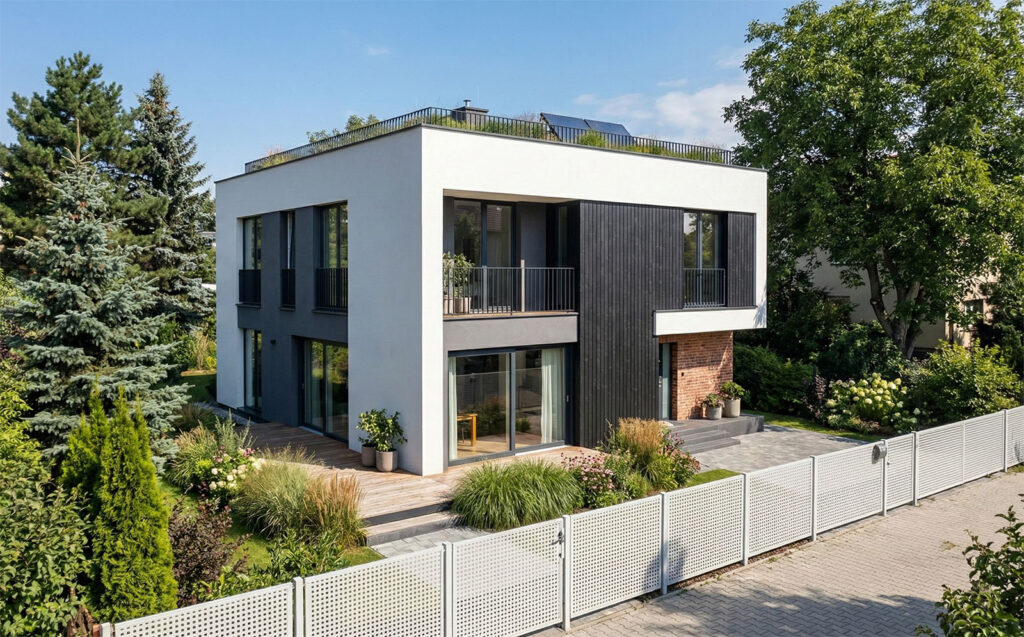 ocieplony dom kostka