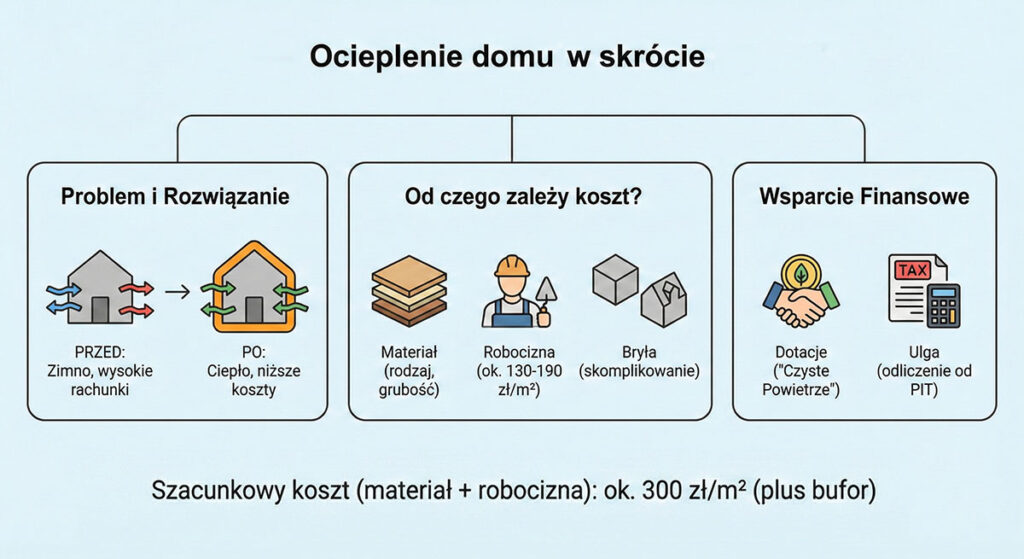 ocieplenie domu w skrócie
