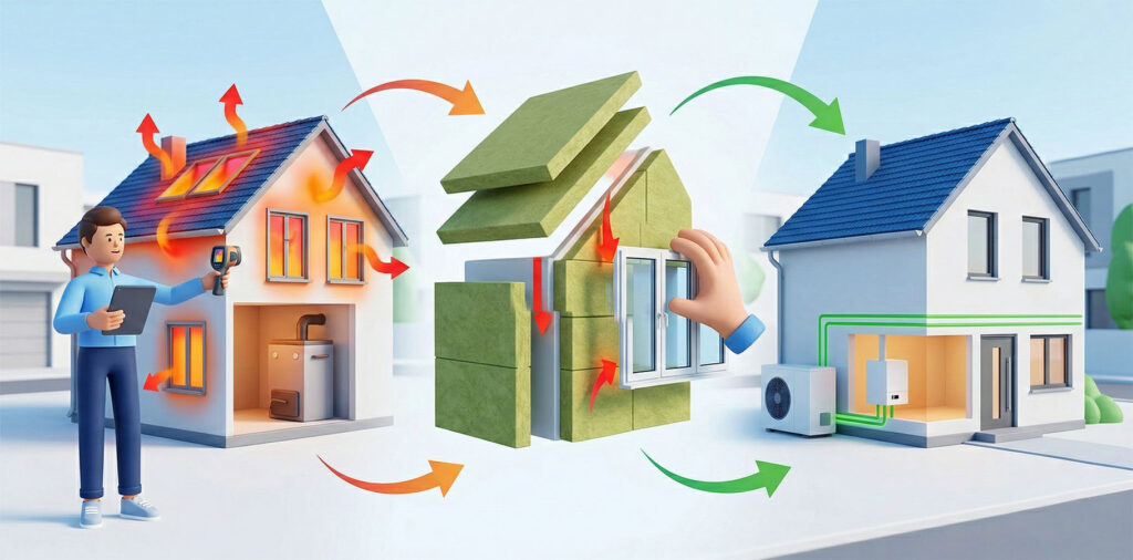 kompleksowa termomodernizacja domu